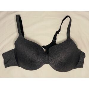 Cacique True Embrace T-Shirt Bra 46C Gray Underwire Lane Bryant